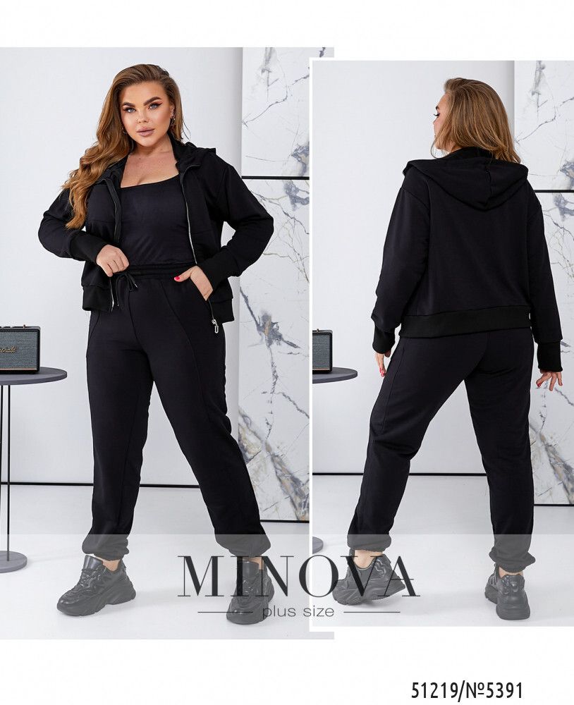 Костюм 5391-черный Minova