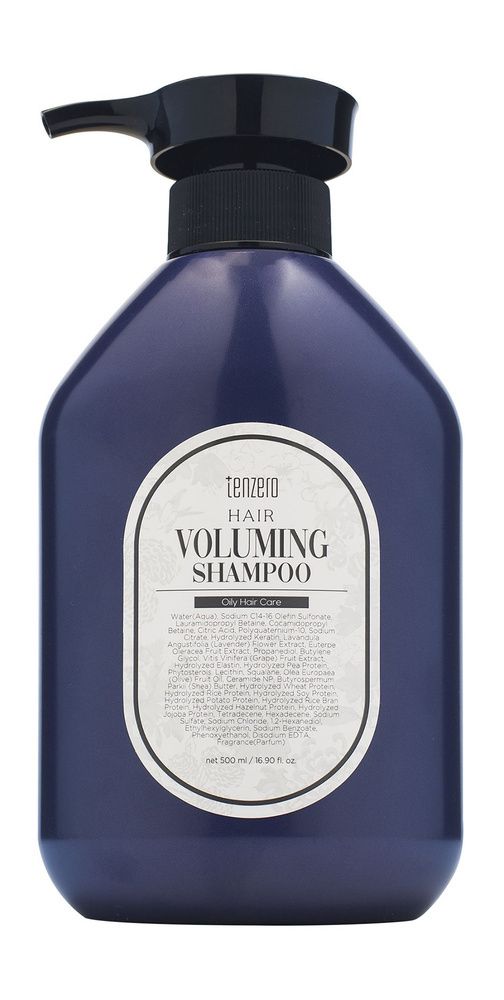 Шампунь для придания объема волос TENZERO Hair Voluming Shampoo Oily Hair Care 500 мл