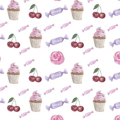 Акварельные сладости