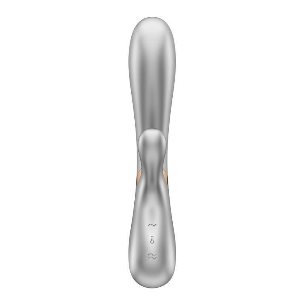 Вибромассажер Satisfyer Hot Lover с функцией нагрева (жемчужный)