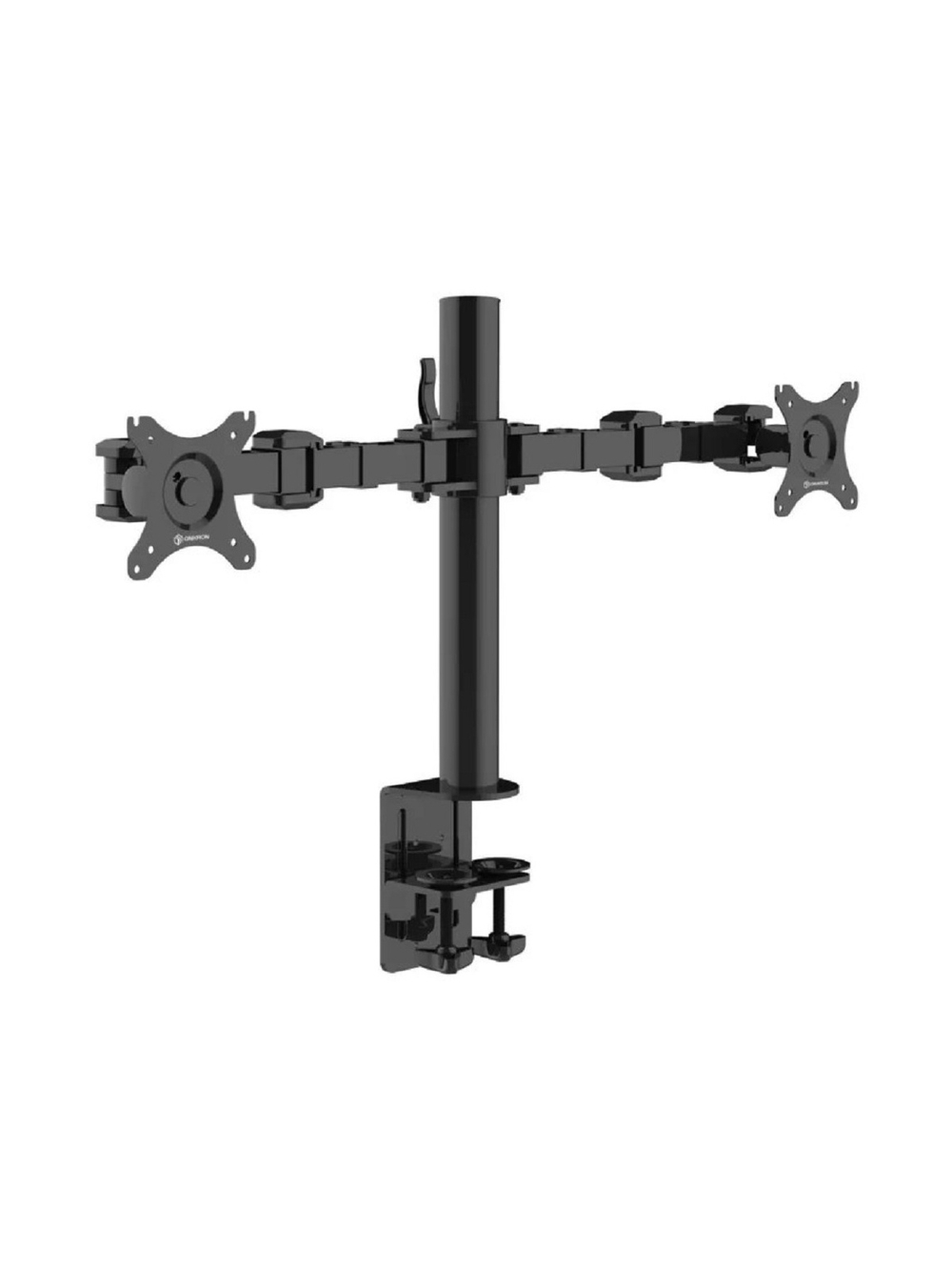 ONKRON D221E чёрный {Для экранов с диагональю 10"-32" каждый Максимальная нагрузка: 18кг (2х9кг) VESA: 75x75, 100х100мм}