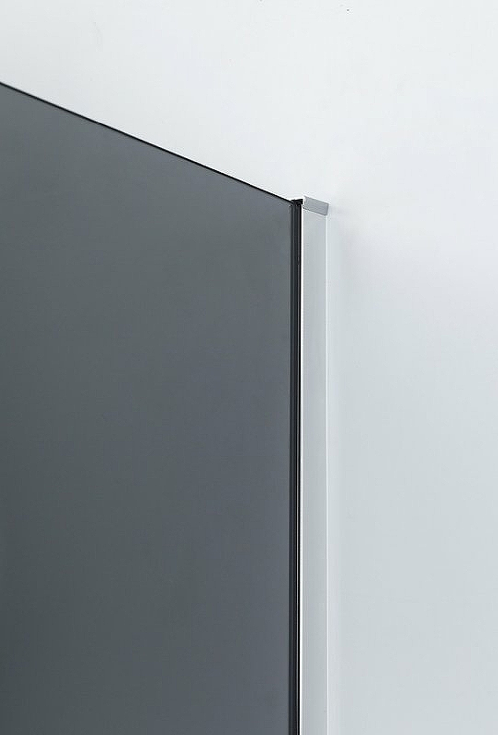 Душевая дверь Cezares Slider 110 SLIDER-B-1-100/110-GRIGIO-Cr профиль Хром стекло тонированное
