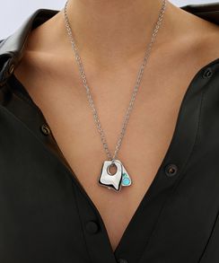 Колье Аурель серебро 925