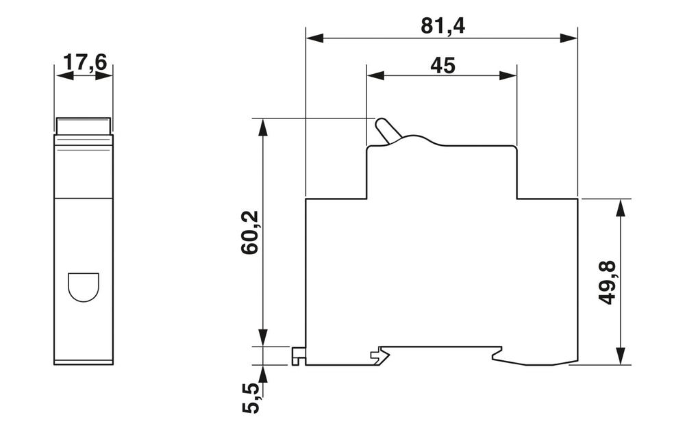 1019912 - TMC 71B 05A - Силовой автоматический выключатель