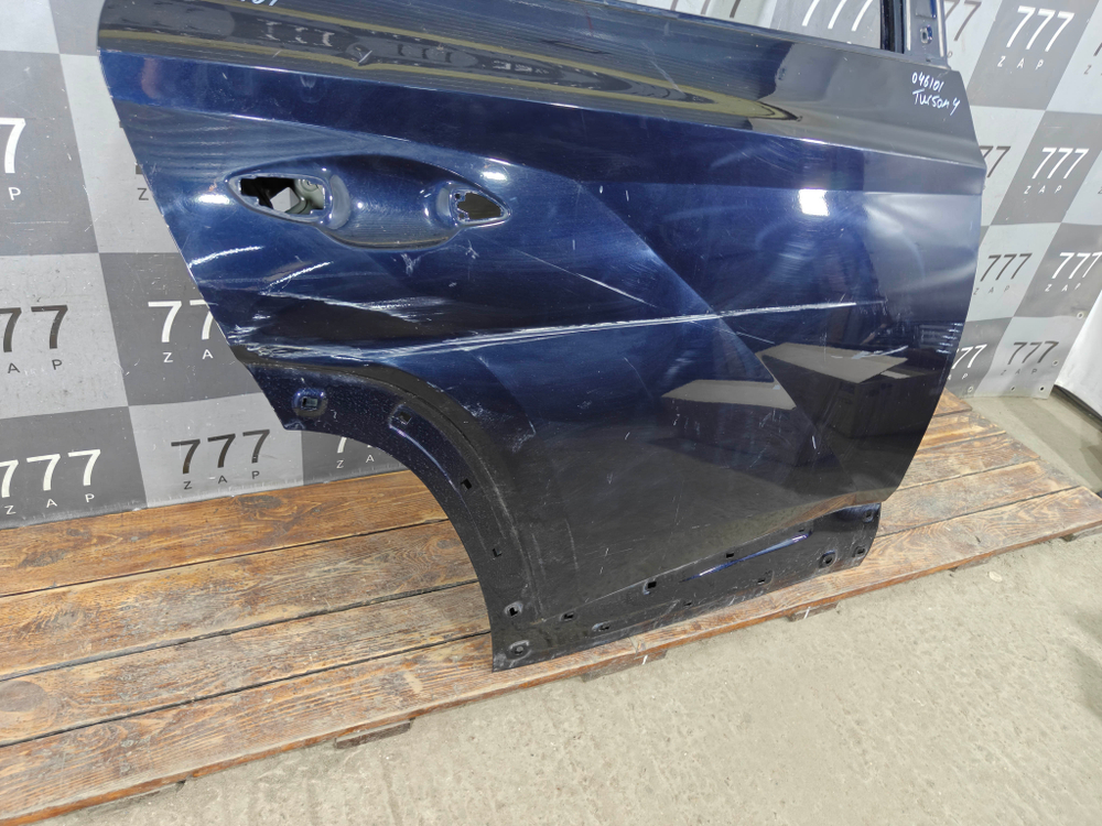 Дверь задняя правая Hyundai Tucson 4 (NX4) 20-нв Б/У Оригинал 77004N9000