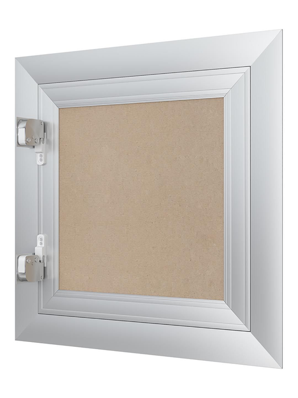 Люк ревизионный ЛПУ 300х300 скрыт.монтаж алюминий EVECS