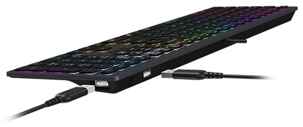 Клавиатура A4Tech FX60H Neon черный