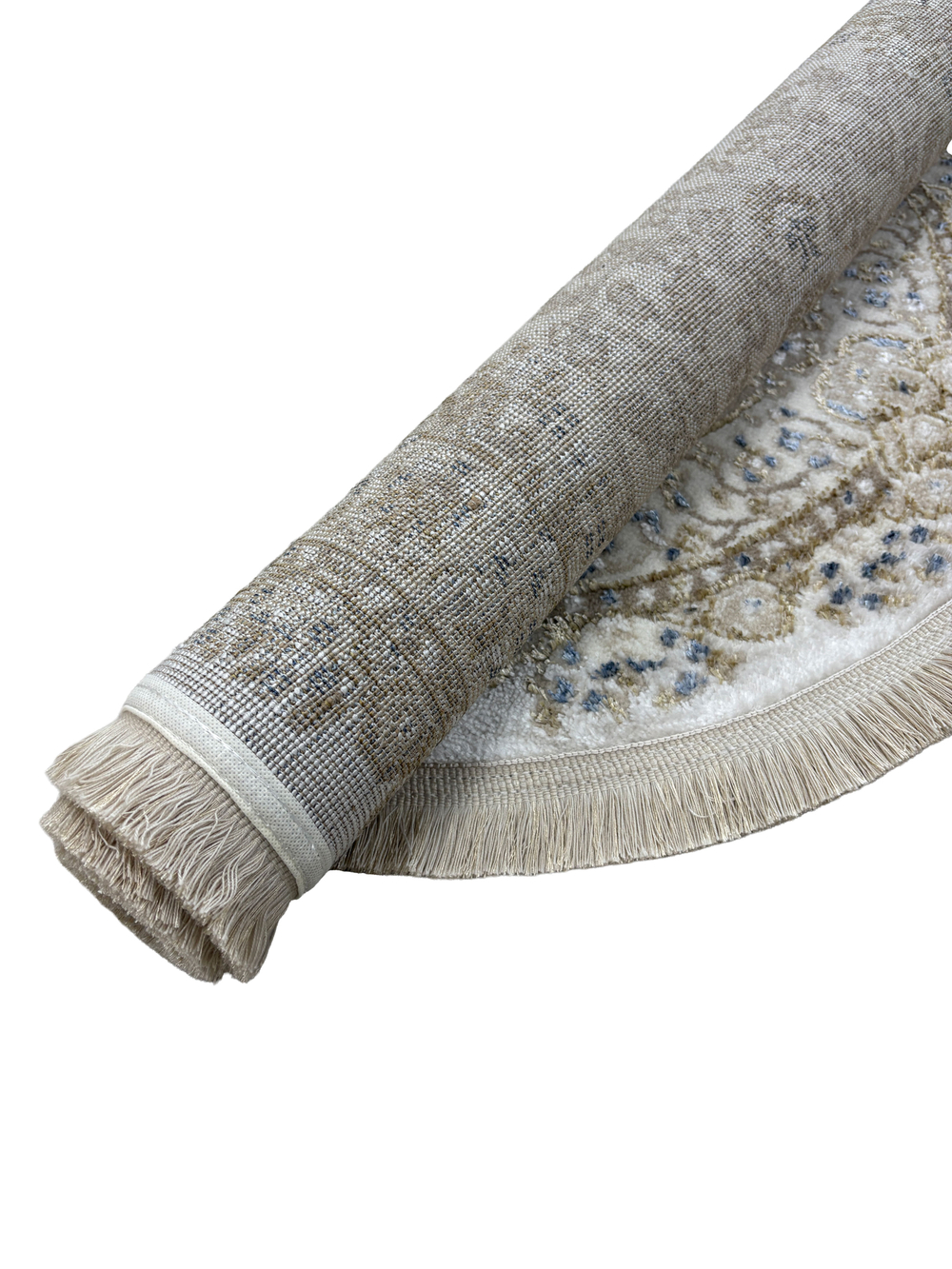 Ковер Mosso 27239A Cream/Blue Овал