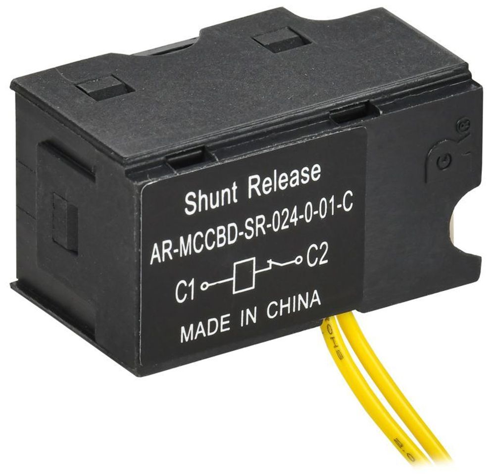 Расцепитель независимый левый 24В DC MCCB типоразмер S ARMAT IEK AR-MCCBD-SR-024-0-01-C Расцепитель независимый левый 24В DC MCCB типоразмер S ARMAT IEK AR-MCCBD-SR-024-0-01-C