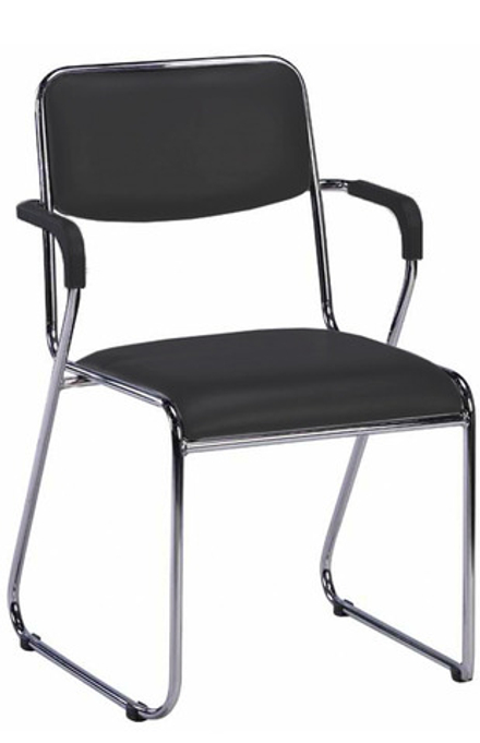 Кресло Everprof Fix Plus Экокожа Черный