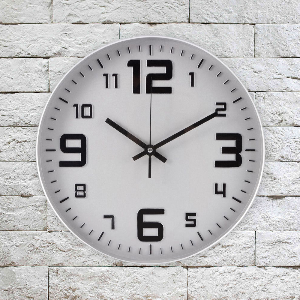 Часы настенные ENERGY ЕС-150 круглые белые