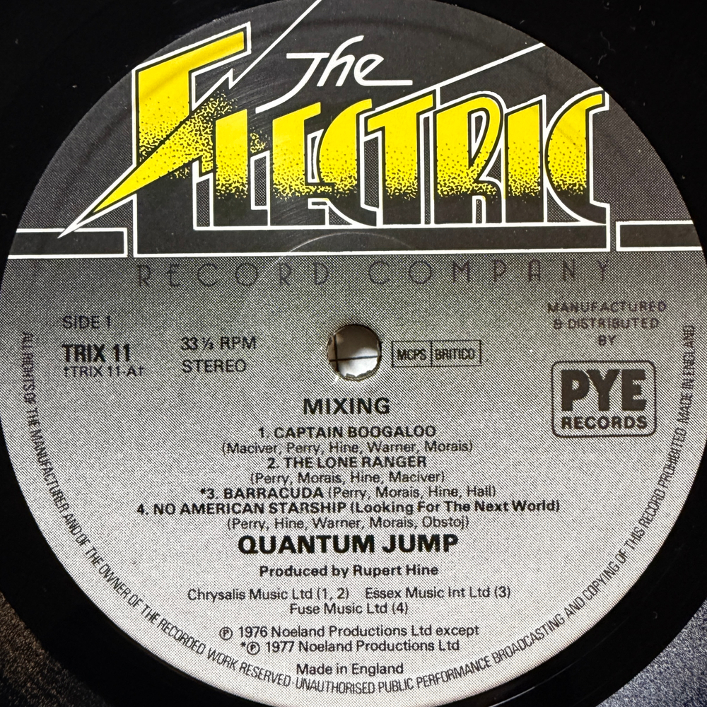 Quantum Jump – Mixing (Англия 1979г.)Т