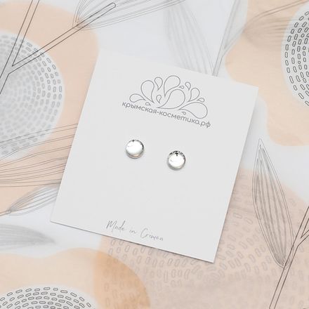 Серьги-пусеты "Роса"
