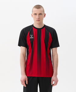 Футболка игровая Camp Striped Jersey, красный/черный