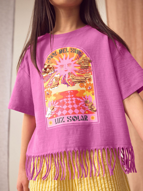 Футболка для девочки Next AG5-724, Розовый