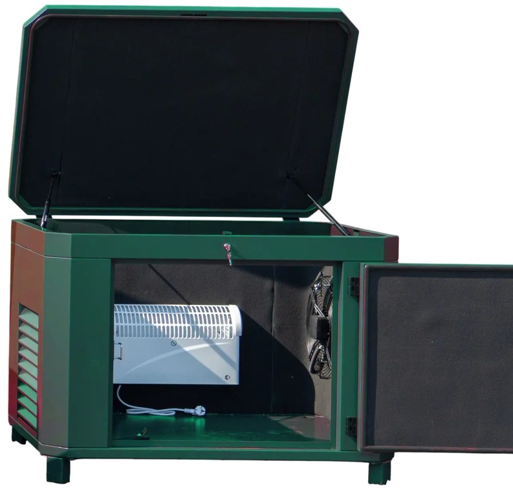 Кожух для генератора Geon Premium 1200W зимний RAL 6005 GP1200W6005