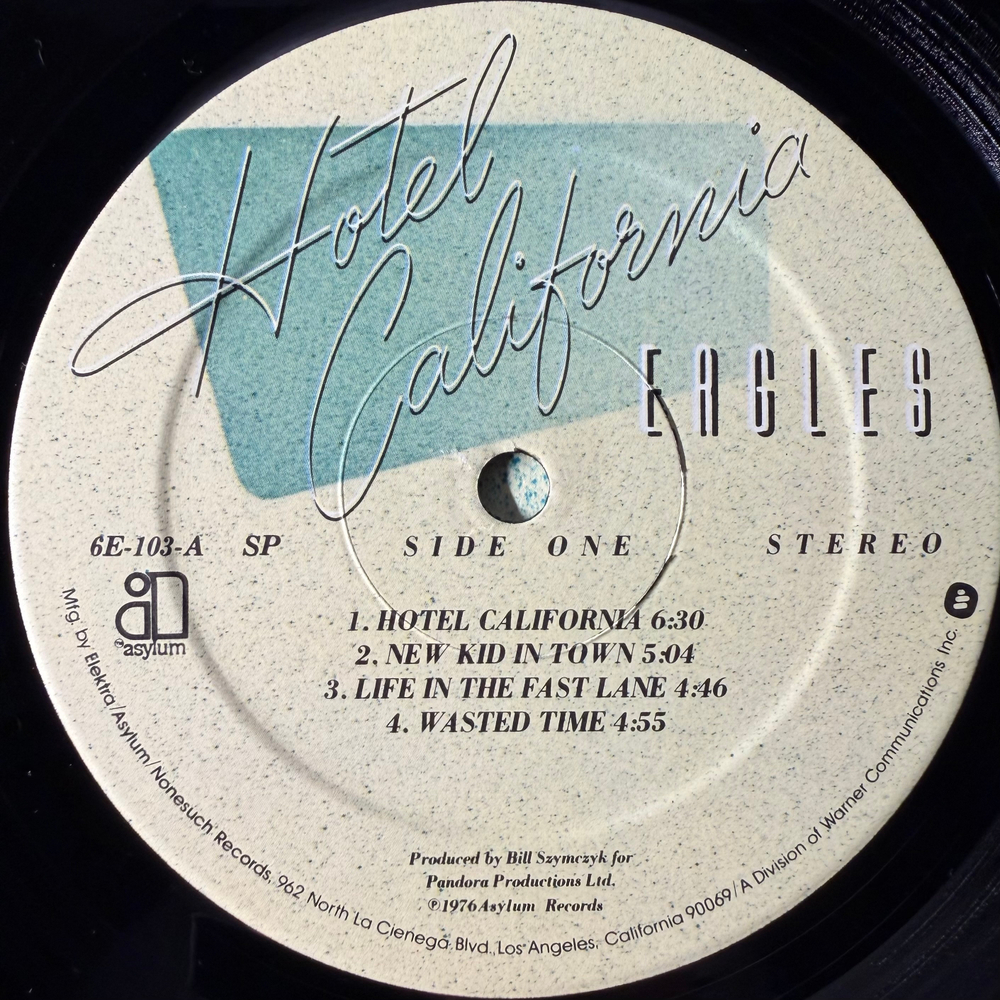 Eagles- Hotel California (США 1976г.)