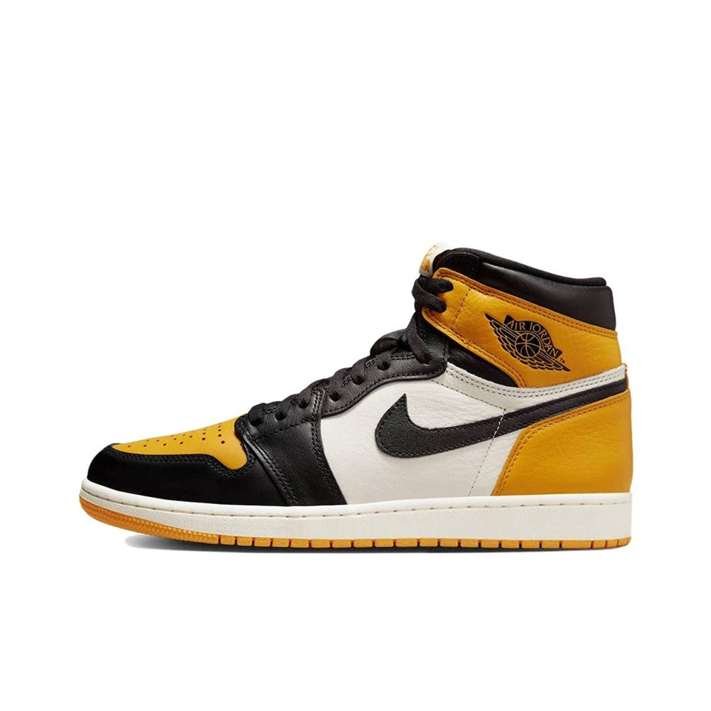 Кроссовки Air Jordan 1 Retro High Yellow Toe