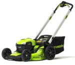 Газонокосилка аккумуляторная GREENWORKS GD40LM48SP 40V, самоходная, б/щ, АКБ 8Ач и ЗУ 2517407UH