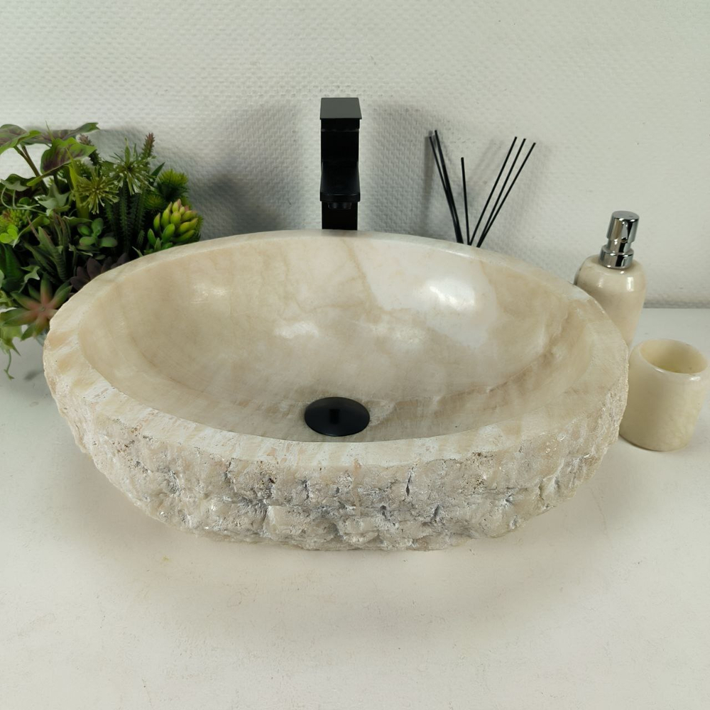 Раковина из оникса Erozy White EO-64402 51*43*15 0168