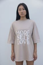 Футболка unisex MORE SELF LOVE