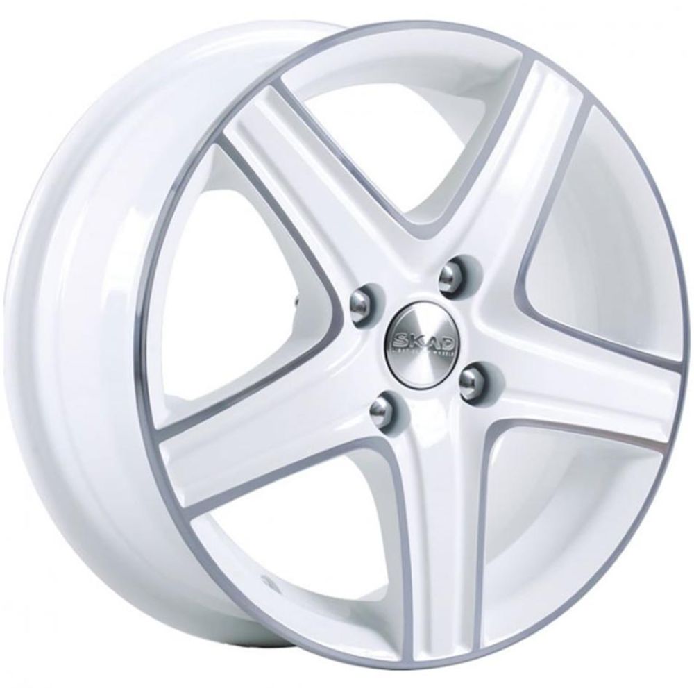 Скад Магнум 5.5x14 4x98 ET 38 Dia 58.6 (алмаз белый)