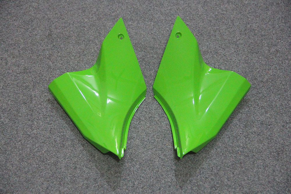 Комплект пластика для мотоцикла Kawasaki ZX-10R 06-07 Зелено-Черный