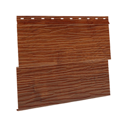 Металлический сайдинг AQUASYSTEM Скандинавская доска узкая двойная, 3 м