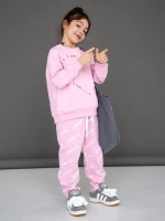 Брюки для девочки, розовые