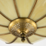 Citilux Шербург-1 CL440141 Люстра витражная потолочная Бронза