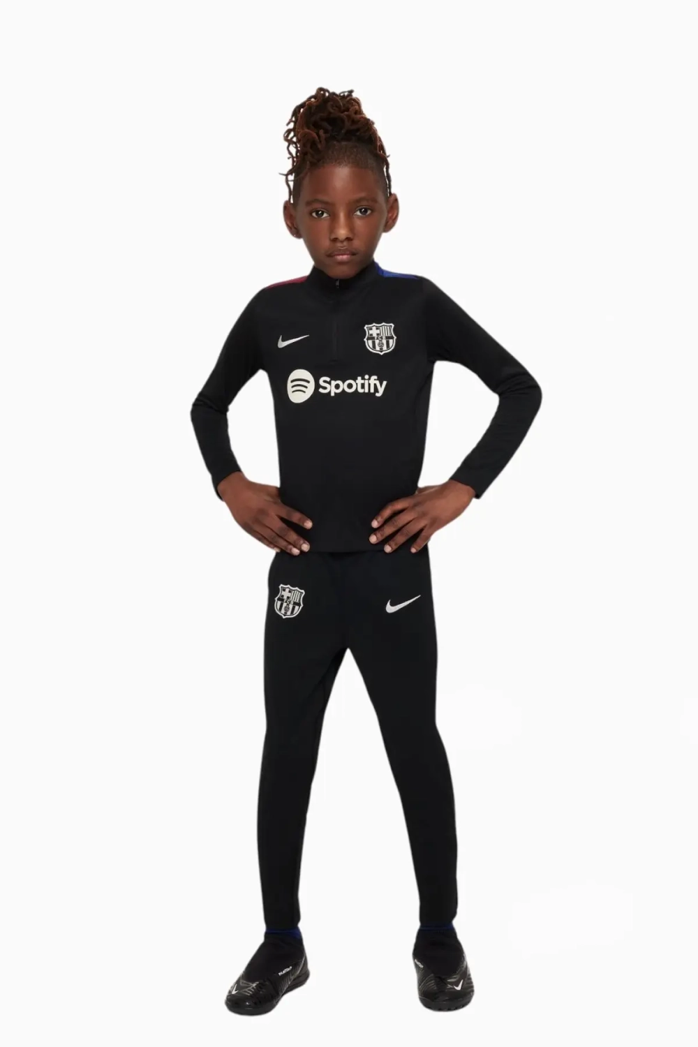 Штаны Nike FC Barcelona 24/25 Academy Pro Little Kids - черный