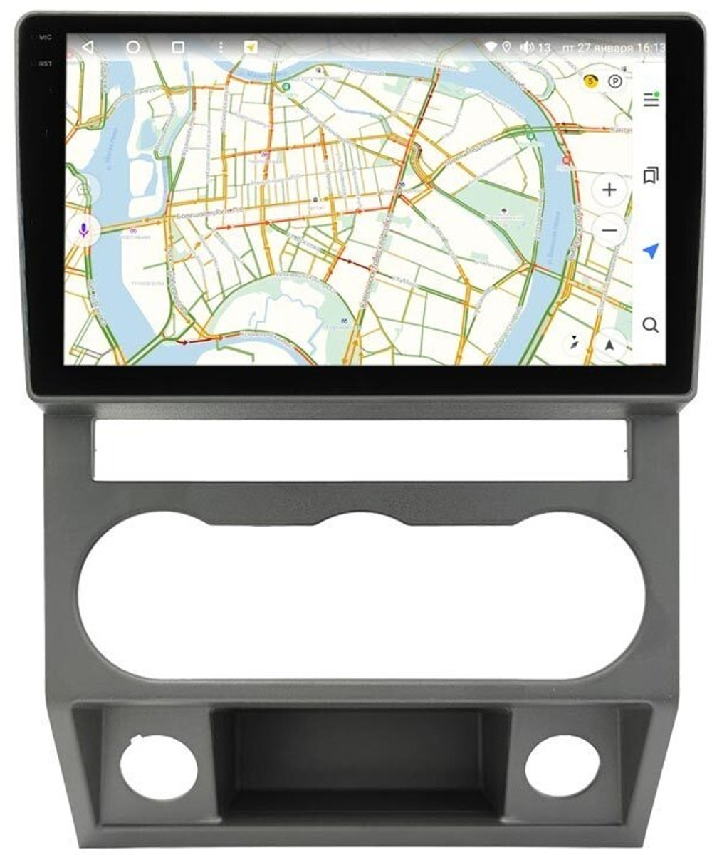 Магнитола для ГАЗель Next, Газон Next - Vaycar VA86-2551-2K с экраном 9.5" на Android 13, 8-ядер, 2K QLED, ТОП процессор, CarPlay,4G SIM-слот