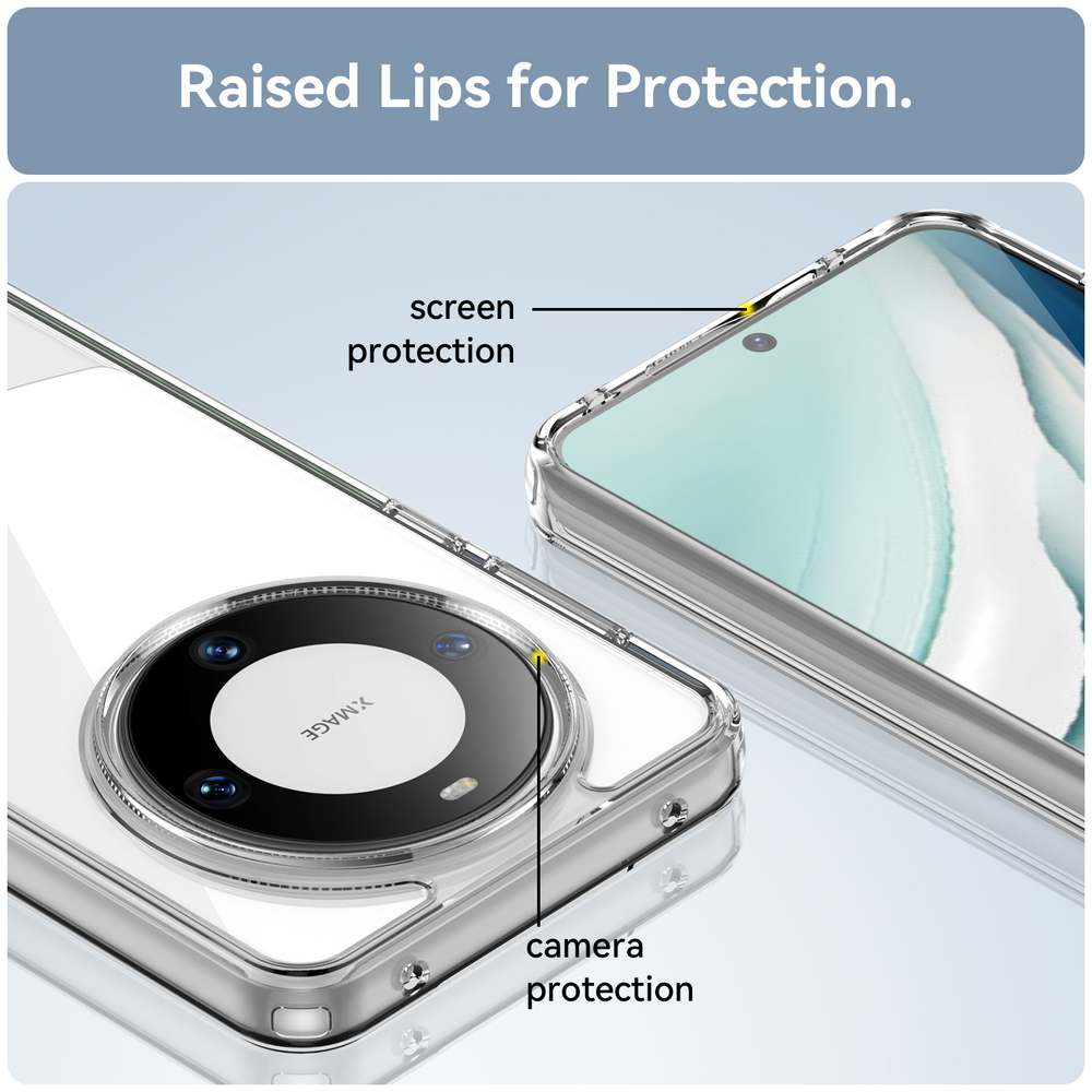 Усиленный защитный чехол для смартфона Huawei Mate 60, мягкий отклик кнопок