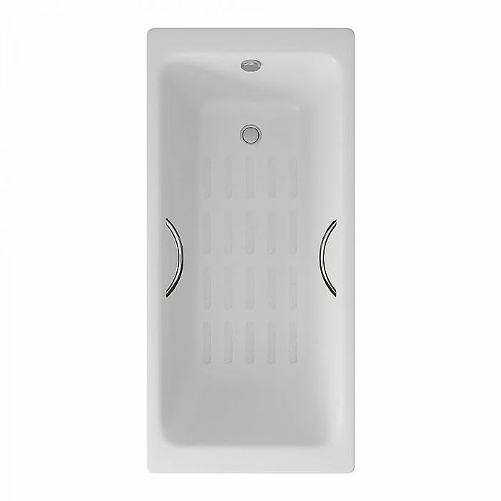 Ванна чугунная Delice PARALLEL Comfort DLR220502R-AS 170x80 белая с ручками