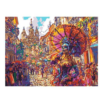 Картина по номерам 28,5*38см "Карнавал" (Lori)