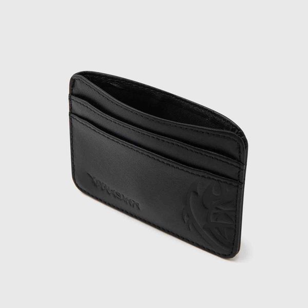 Кардхолдер Гладкая кожа черный - фото 3