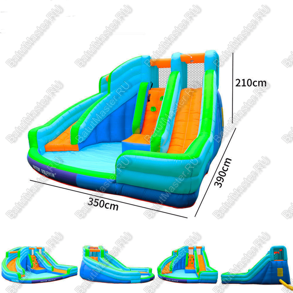 Батут домашний "Скалолазание" 3,9*3,5*2,1 м