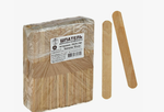 Шпатель медицинский, деревянный, шлифованный, 150×18×1.8, 100 штук в упаковке