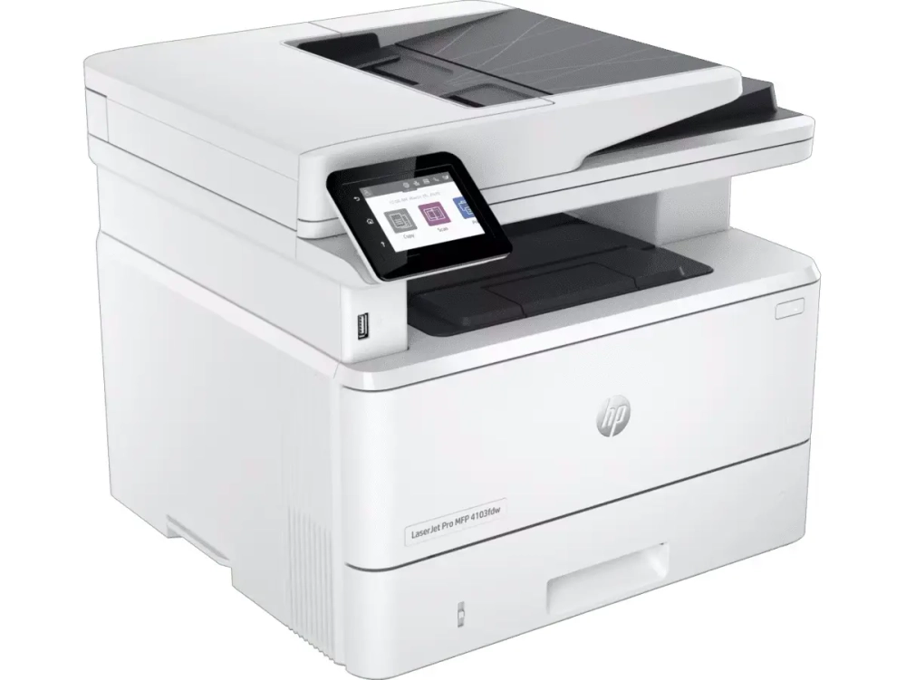 HP LaserJet Pro MFP 4103fdw (p/c/s/f , A4, 40 ppm, 512Mb, Duplex, 2 trays 100+250,ADF 50, USB 2.0/GigEth/2.4-5GHZ Wi-Fi radio+BLE, W1510A in box, repl.W1A30A)