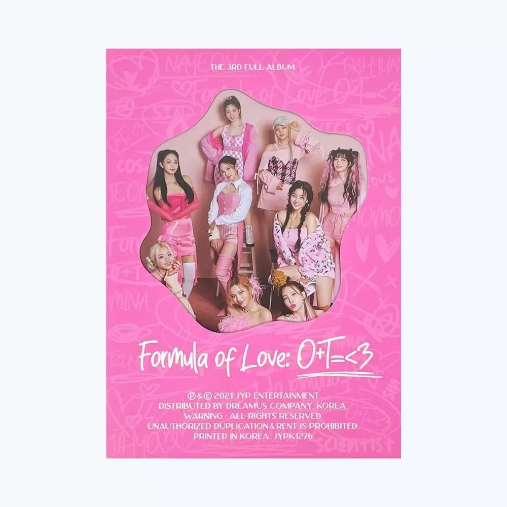 Альбом TWICE - Formula of Love: O+T=&lt;3