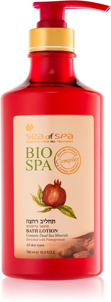 Sea of Spa крем для душа и ванны с минералами Мертвого моря Bio Spa Pomegranate
