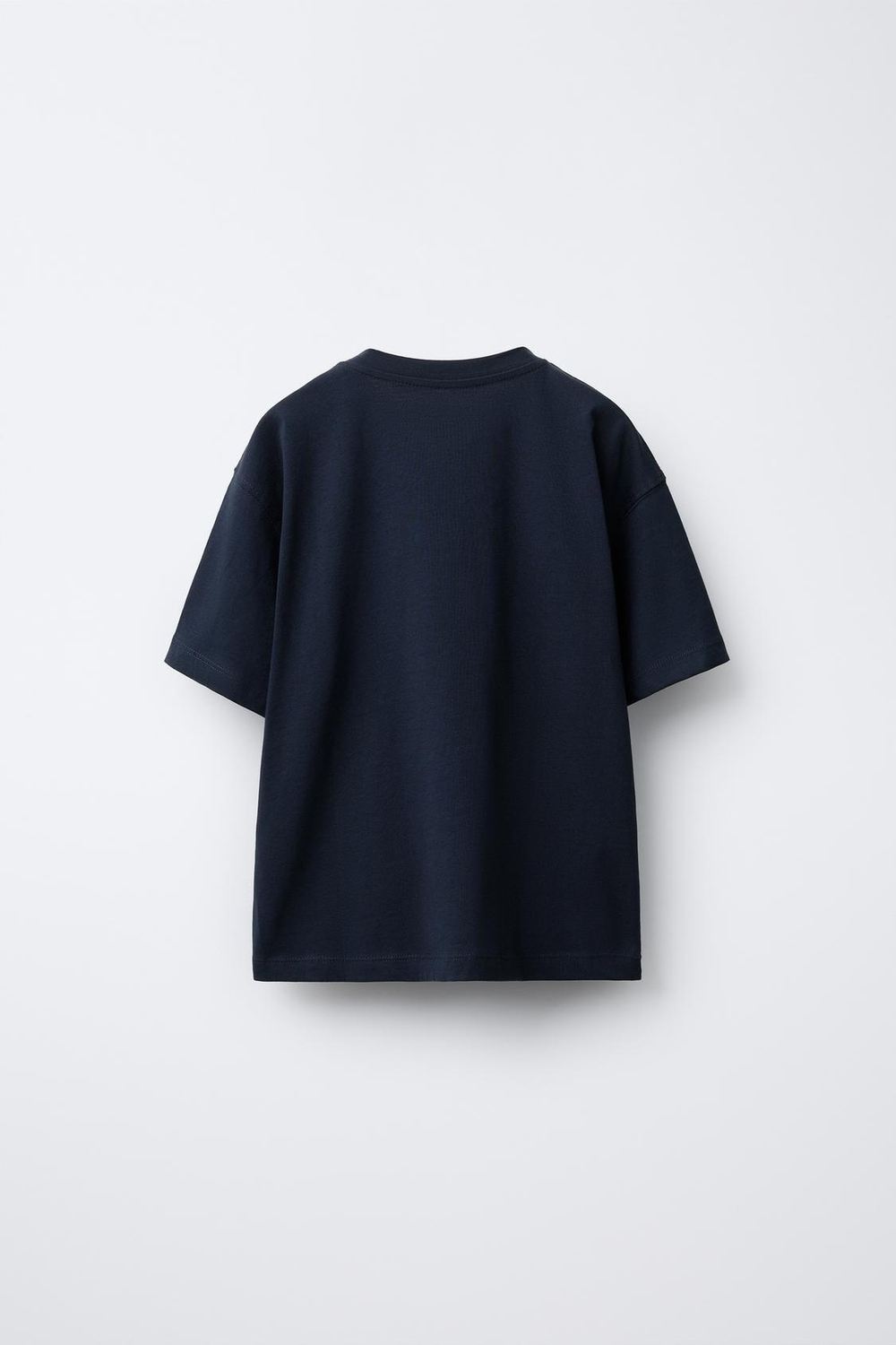 ZARA ФУТБОЛКА В УНИВЕРСИТЕТСКОМ СТИЛЕ, МОРСКОЙ СИНИЙ