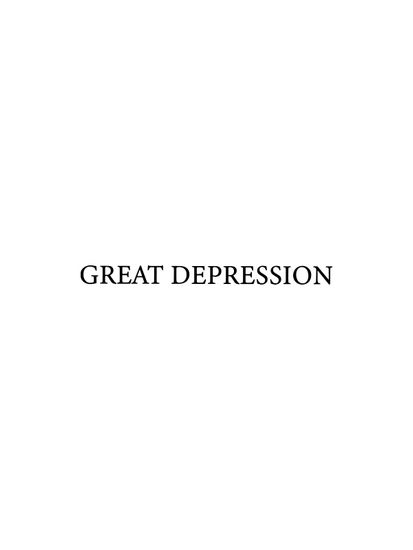 great depression