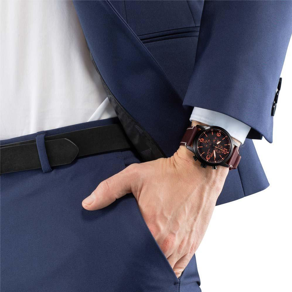 Мужские японские наручные часы Citizen CA0745-11E