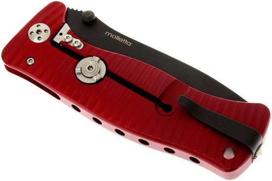 Складной нож Lion Steel "SR-1 ORIGINAL" L/SR1A RB c клинком из стали D2, рукоять ERGAL