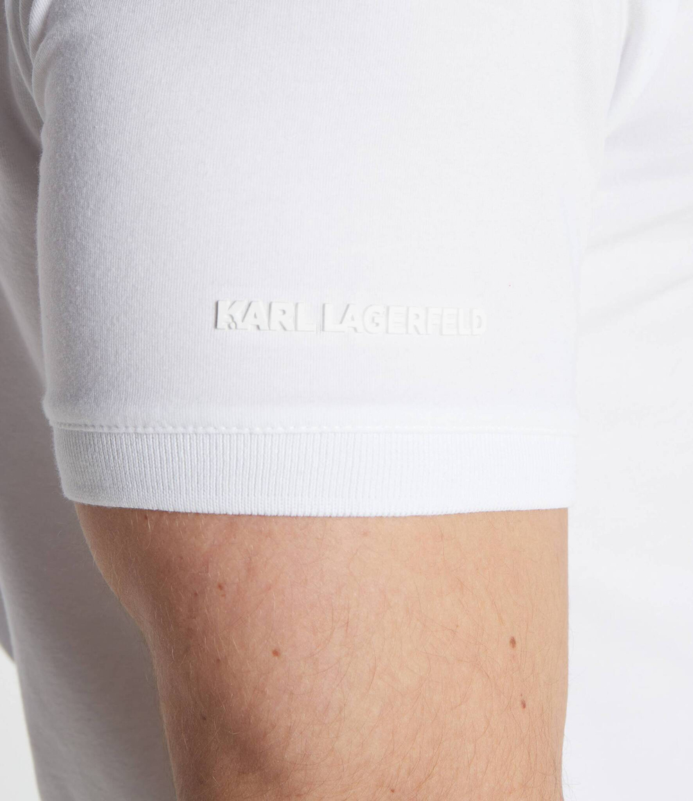 Поло Karl Lagerfeld - белый(745400 541221)