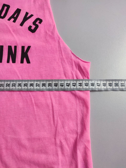 Топ Pink с хлопком яркий 42 размер