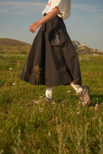 Юбка Called a Garment Niwa Skirt "Black"