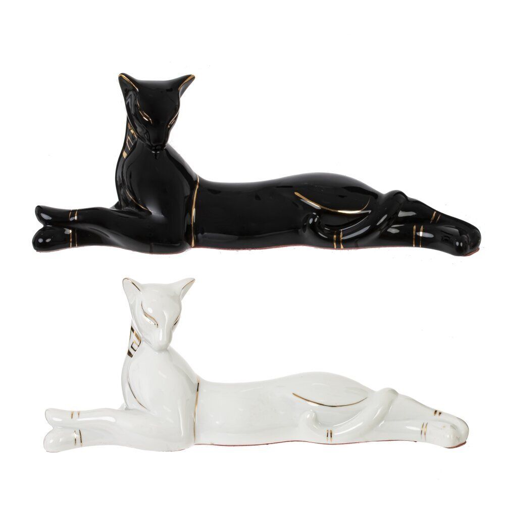 GAEM Фигурка декоративная "Кошка", L27 W8 H10,5 см, 2в.