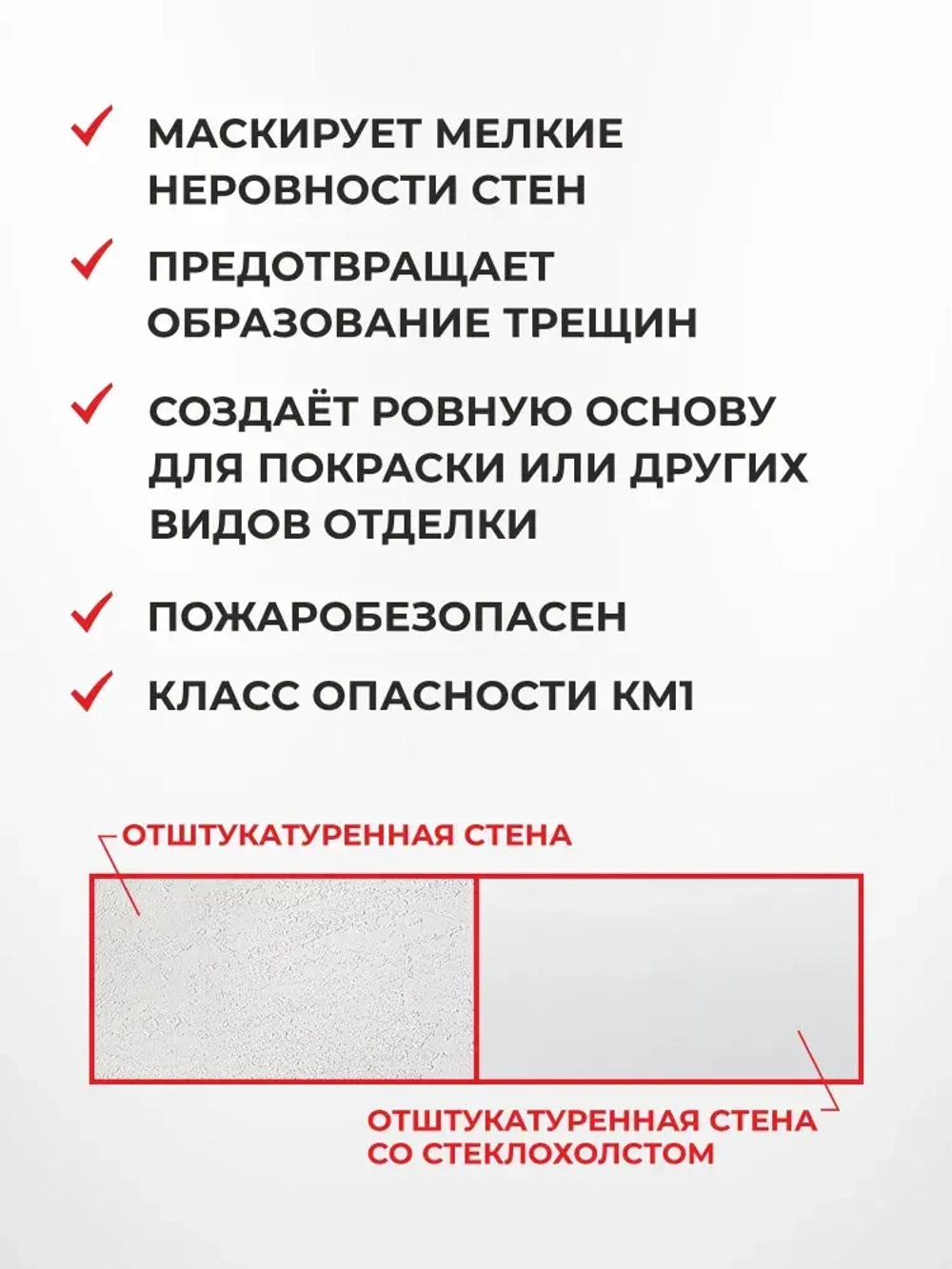 Стеклохолст грунтованный малярный пигментированный плотный ECOVLIES (Экофлиз) GP 200г/м2х25м